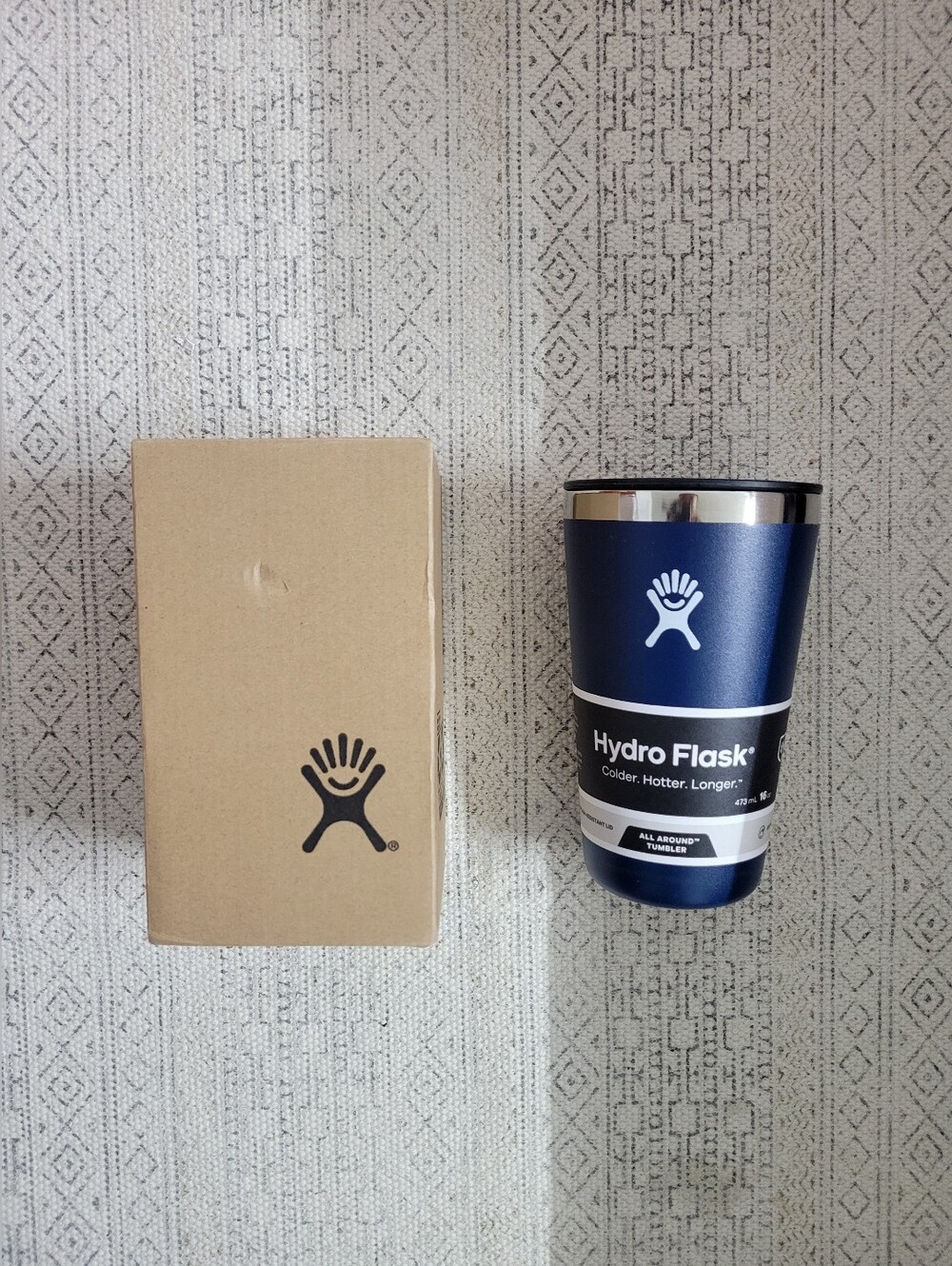 Hydro Flask Blue All Around Tumbler